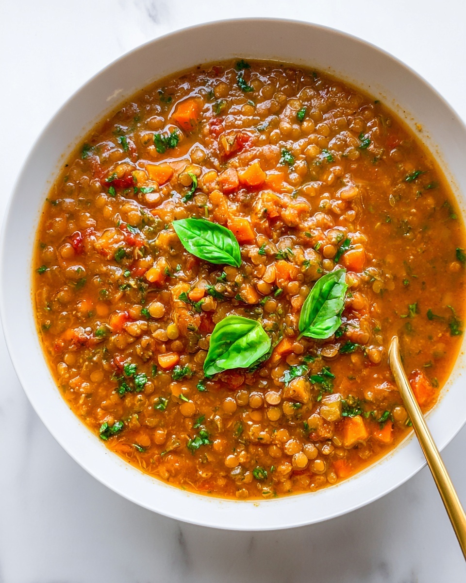 The Best Lentil Soup Recipe - Recipe Image