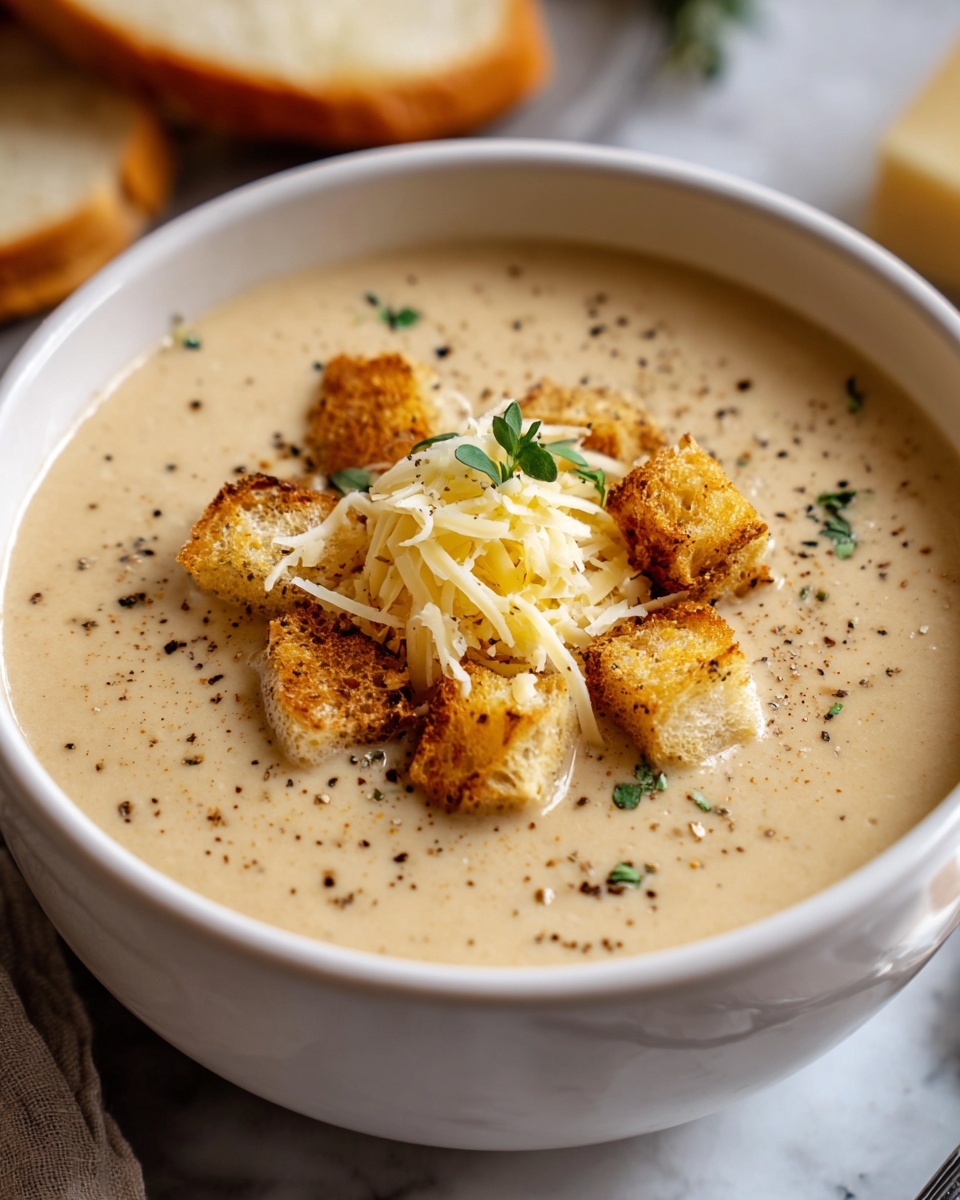 Tuscan Parmesan Cream Soup Recipe