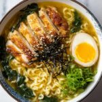 Chicken Katsu Ramen with Coconut Miso Broth Recipe