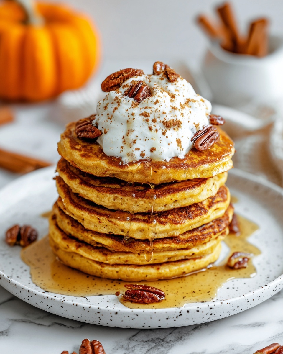 Pumpkin Spice Pancakes Recipe - Recipe Image