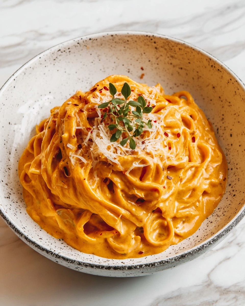 Creamy Pumpkin Alfredo Pasta Recipe 6 Creamy Pumpkin Alfredo Pasta Recipe - Recipe Image