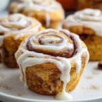 Pumpkin Cinnamon Roll Muffins Recipe