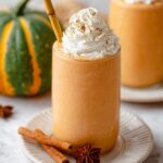 Creamy Pumpkin Smoothie with Banana and Spices Recipe