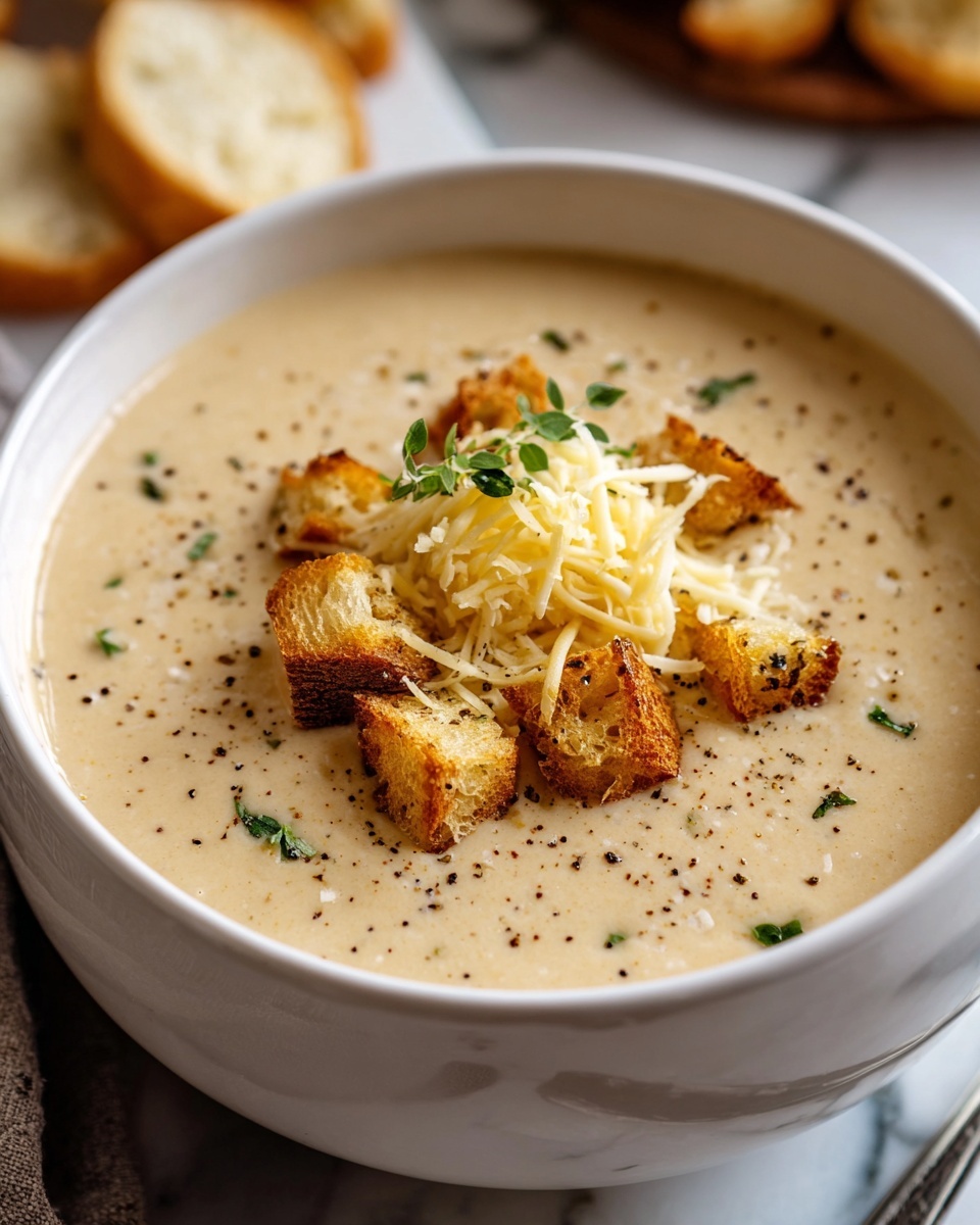 Tuscan Parmesan Cream Soup Recipe - Recipe Image