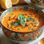 Moroccan Sweet Potato Soup with Chickpeas Recipe