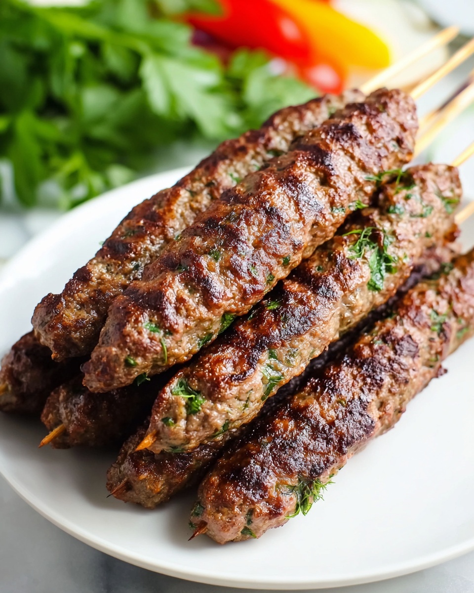 Beef Kafta Kebabs Recipe - Recipe Image