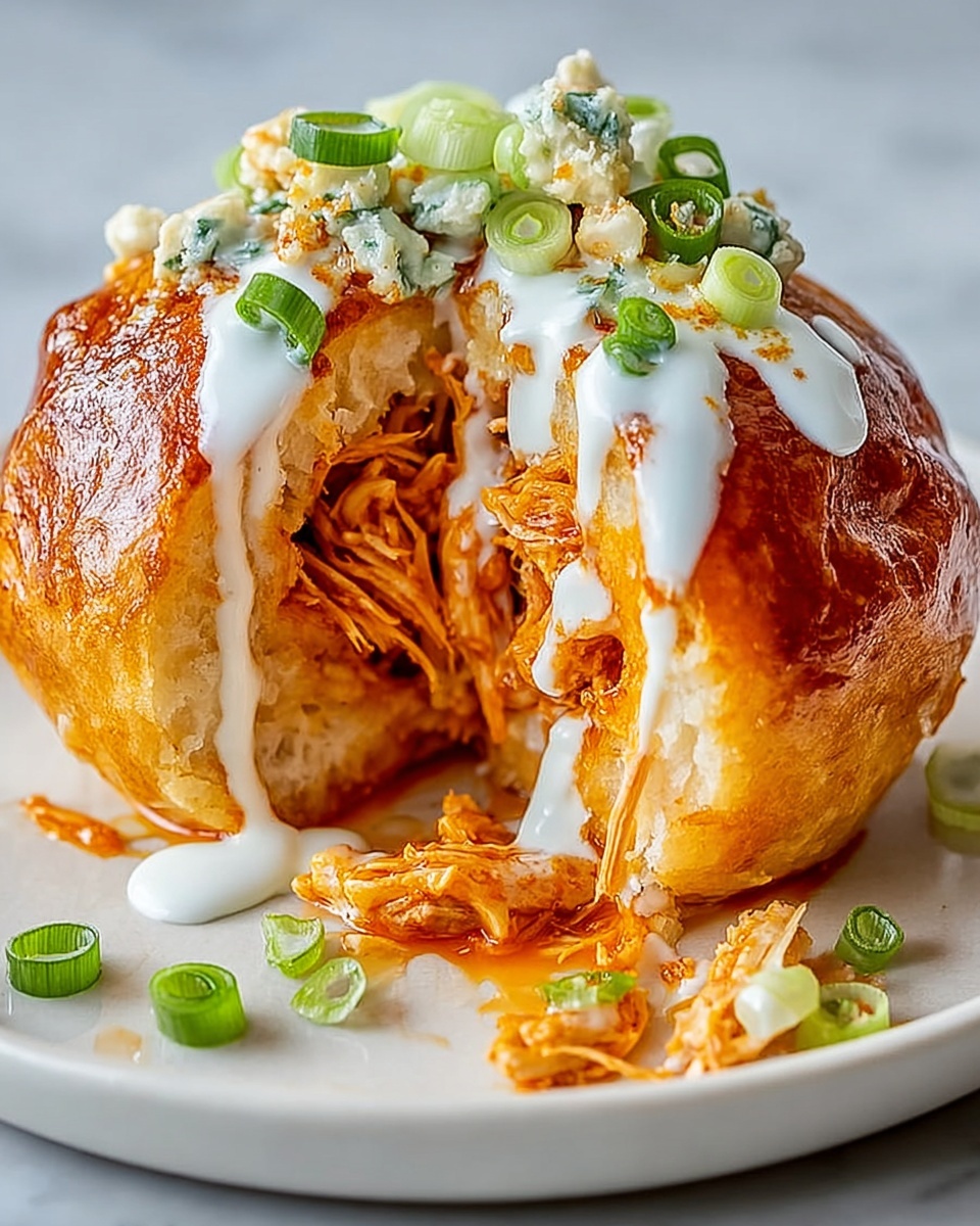 Buffalo Chicken Bombs Recipe - Recipe Image
