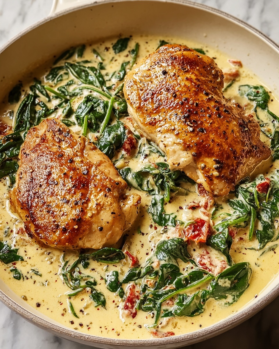 Easy Creamy Chicken Florentine Recipe