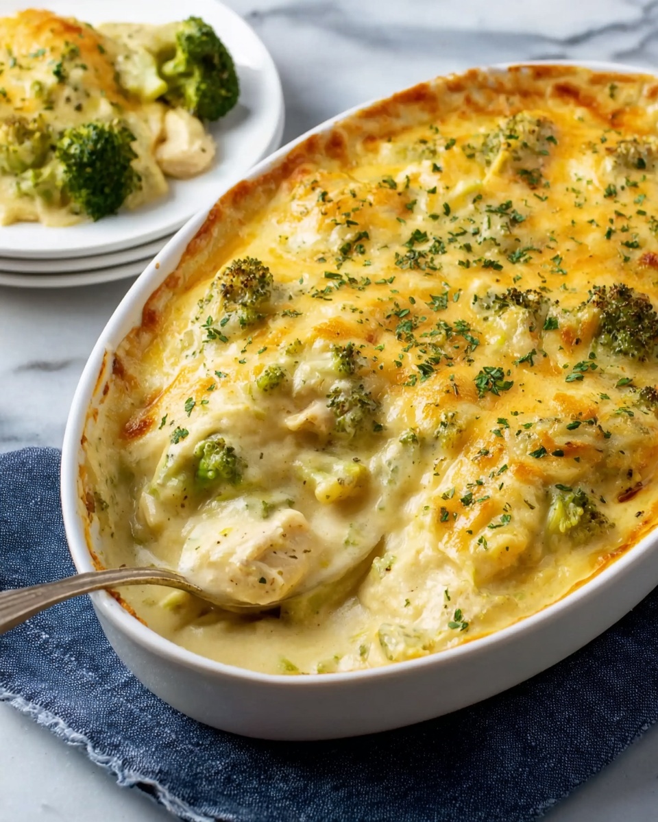 Turkey Divan: A Creamy Baked Casserole with Broccoli and Turkey Recipe - Recipe Image
