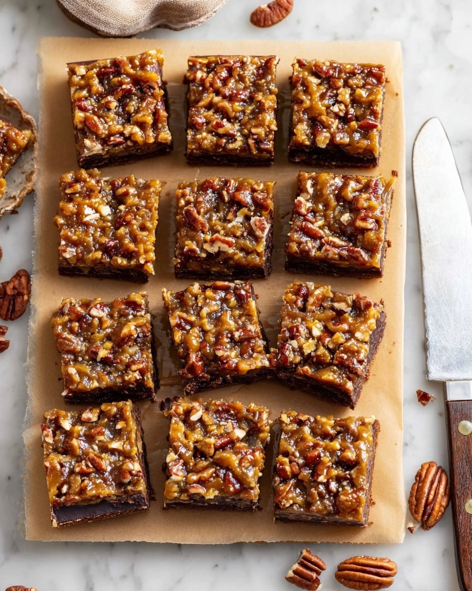 Gooey Pecan Pie Brownies Recipe