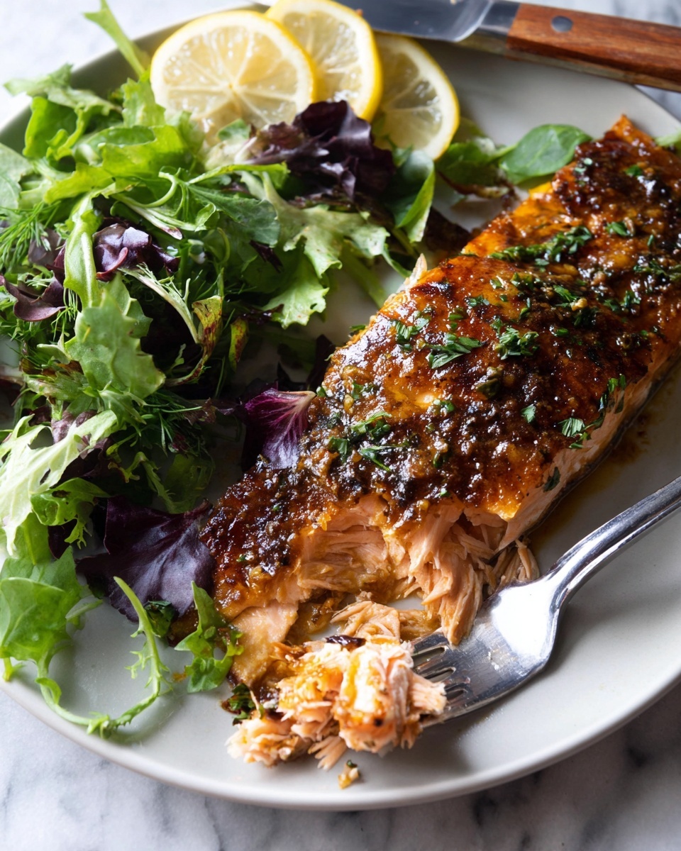 Air Fryer Honey Mustard Salmon Recipe