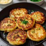 Korean Potato Cheese Pancakes Recipe