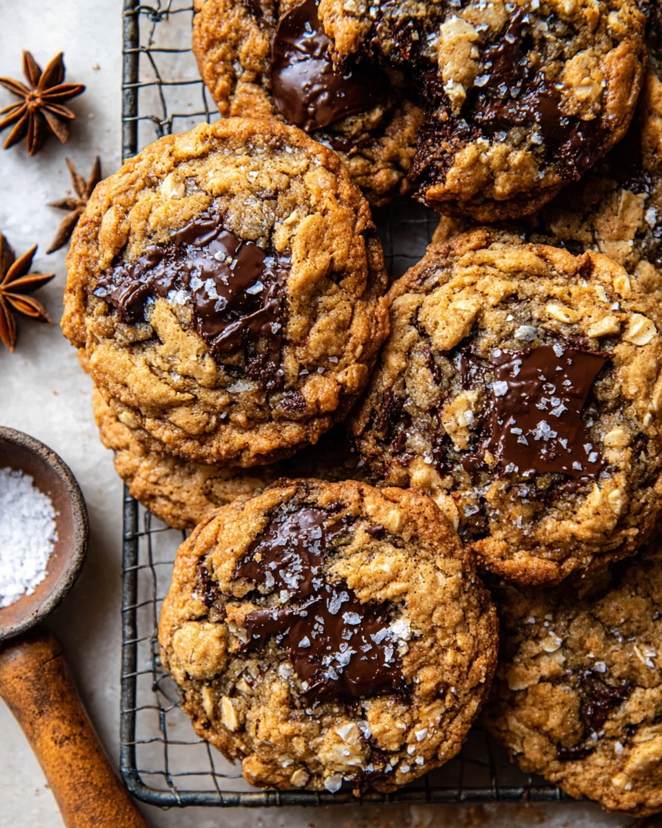 Brown Butter Pumpkin Oatmeal Chocolate Chip Cookies Recipe