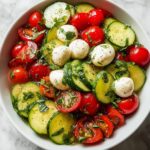 Tomato Cucumber Mozzarella Salad Recipe