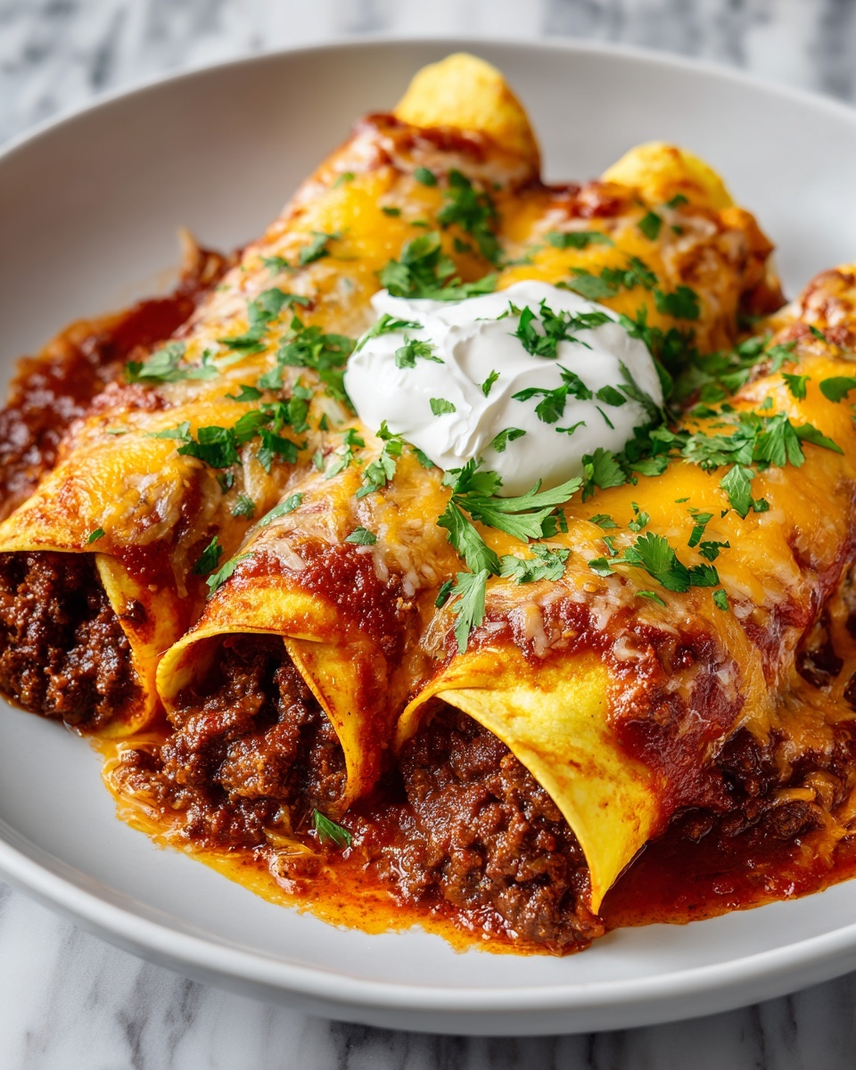 Keto Beef Enchiladas Recipe 6 Keto Beef Enchiladas Recipe - Recipe Image