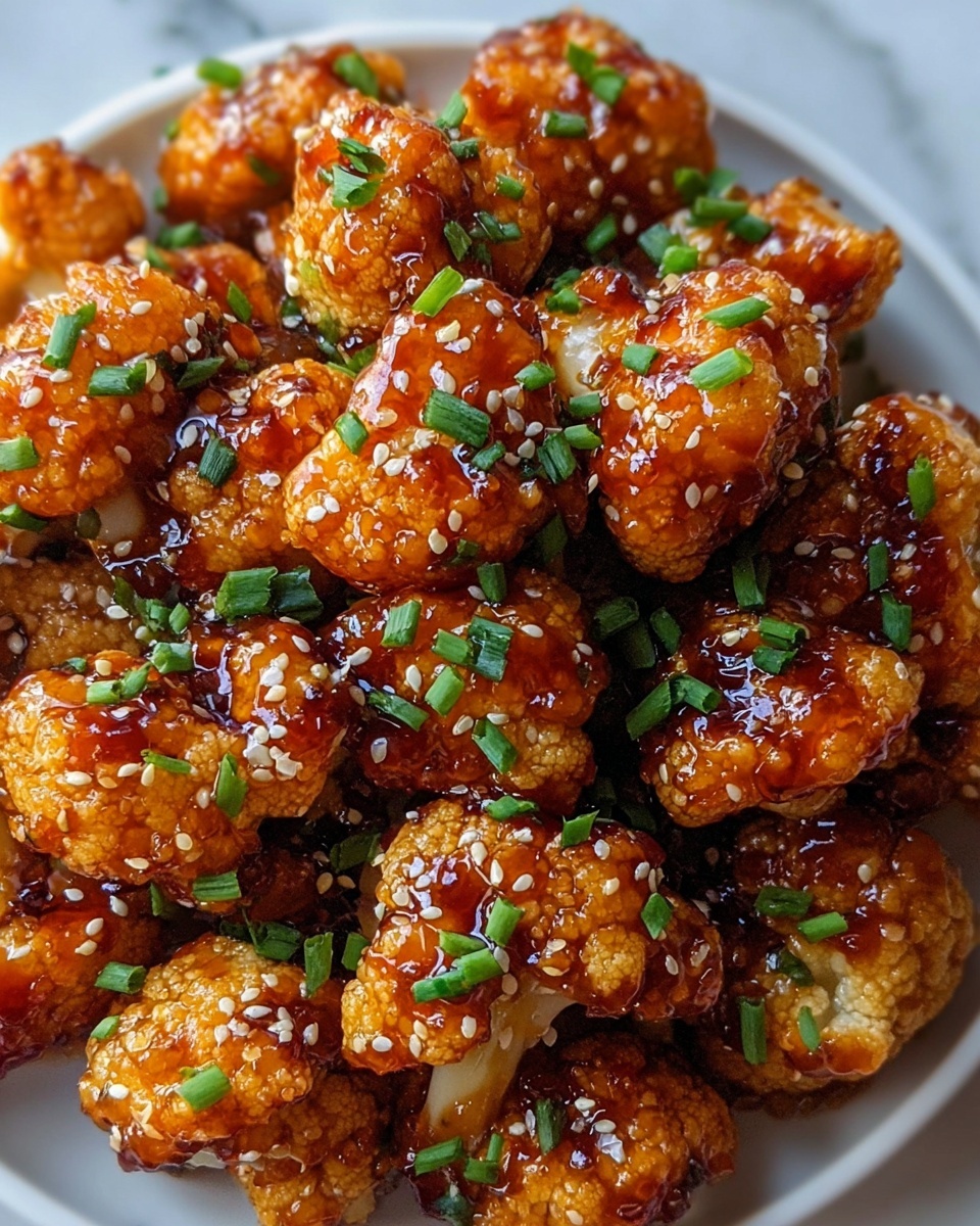 Spicy Honey Garlic Cauliflower Recipe