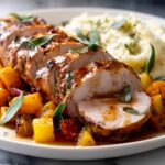 Apple Sage Stuffed Pork Tenderloin Recipe