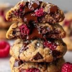 Raspberry Chocolate Chunk Cookies Recipe