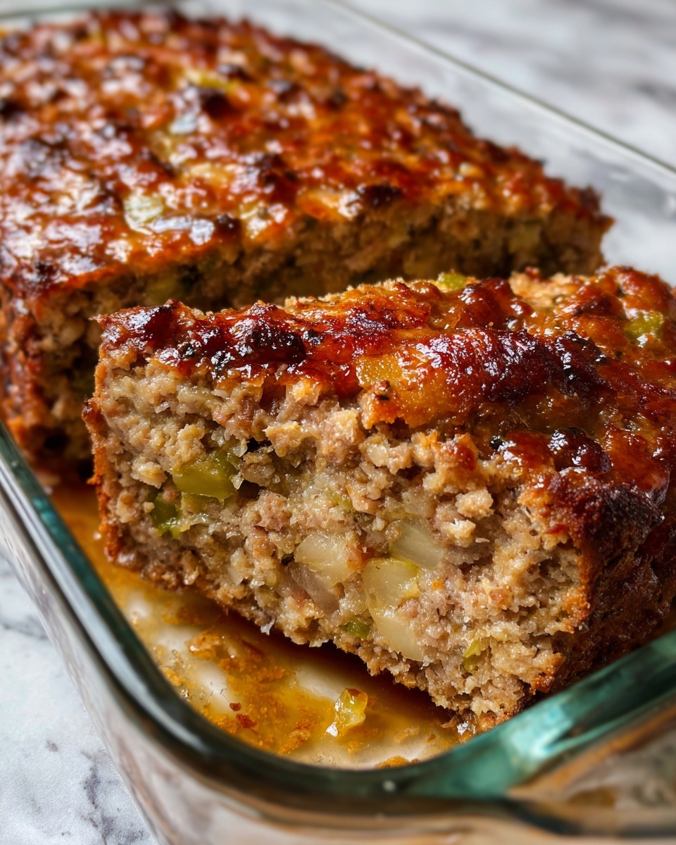 Turkey Stuffing Meatloaf Recipe - Recipe Image