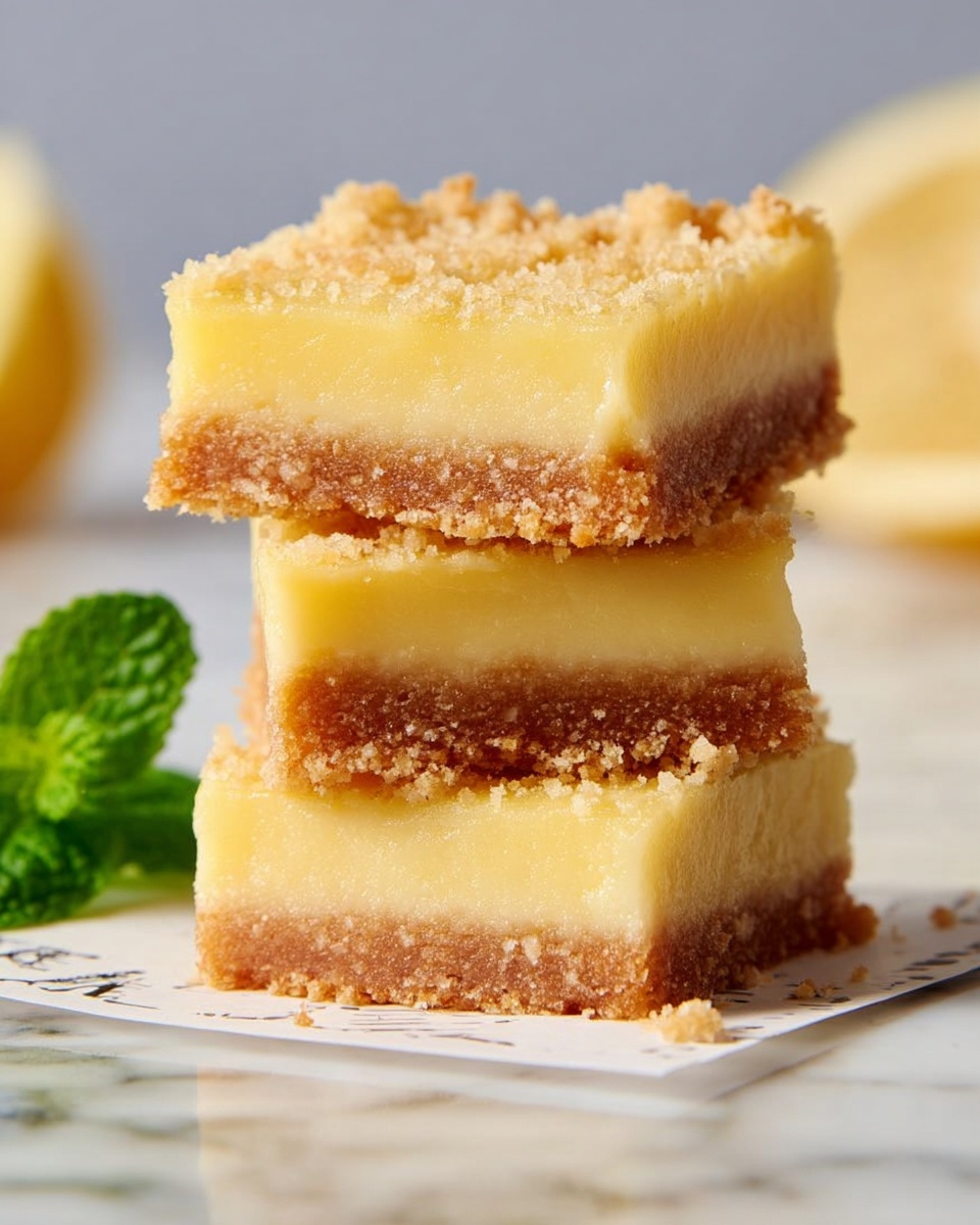 Creamy Lemon Squares Recipe