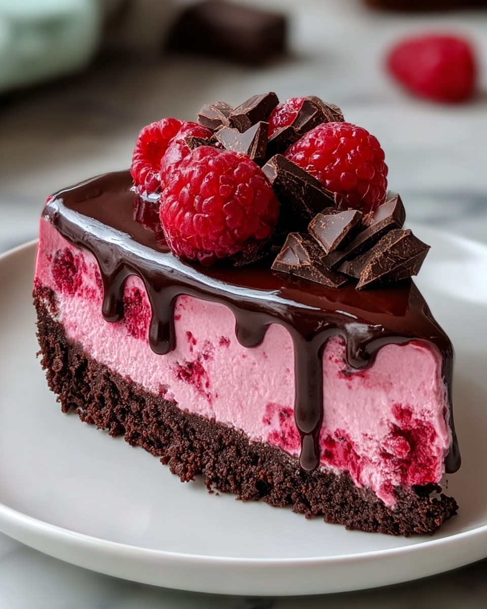 Decadent Dark Chocolate Raspberry Cheesecake Recipe