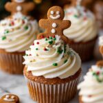 Gingerbread Cupcakes with Cream Cheese Frosting Recipe
