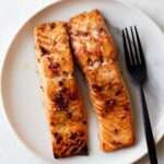 Ginger Garlic Air Fryer Salmon Recipe