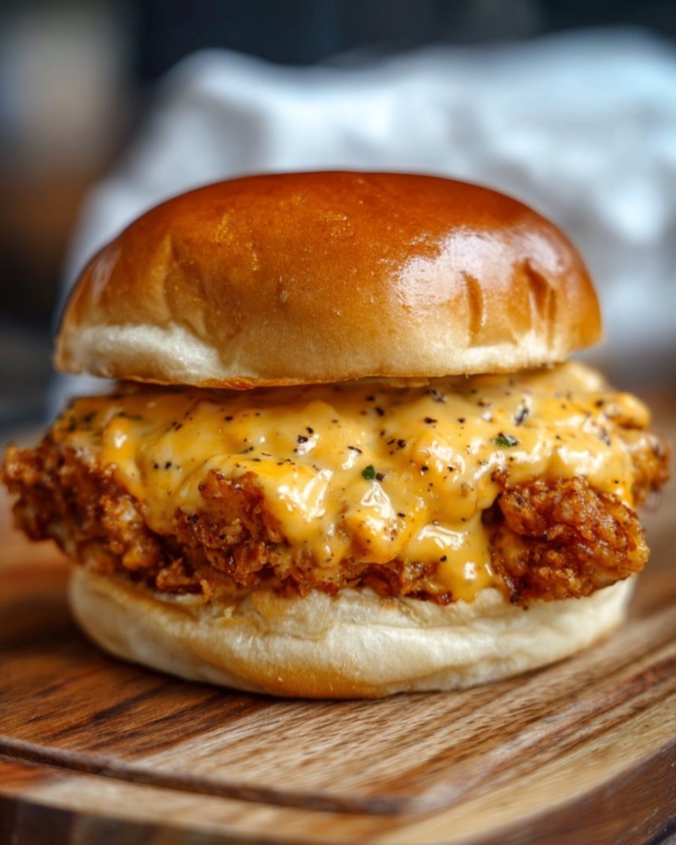 Cajun Chicken Sloppy Joes with Creamy Cheese Sauce Recipe - Recipe Image