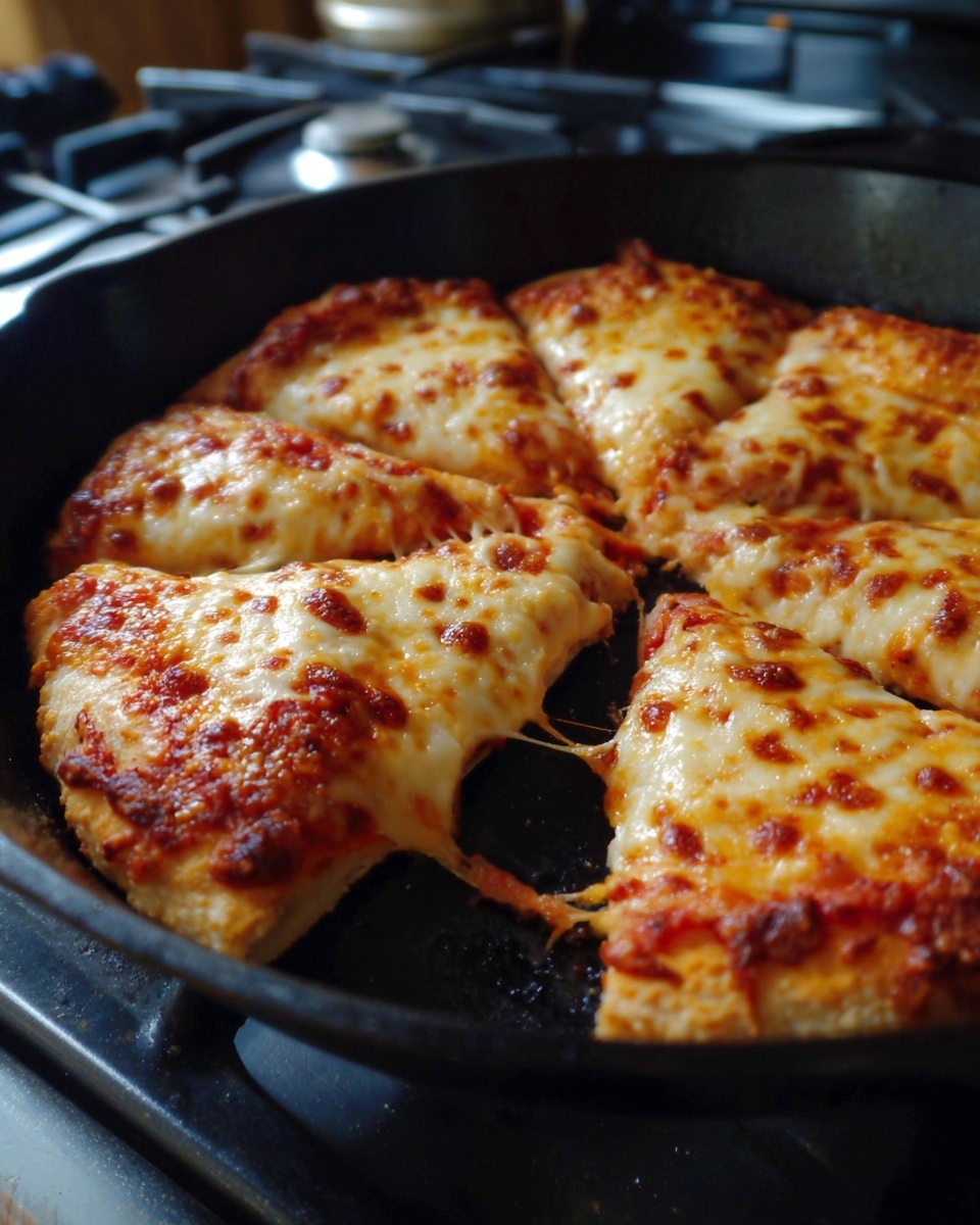 Stovetop Skillet Pizza Recipe 5 Stovetop Skillet Pizza Recipe - Recipe Image
