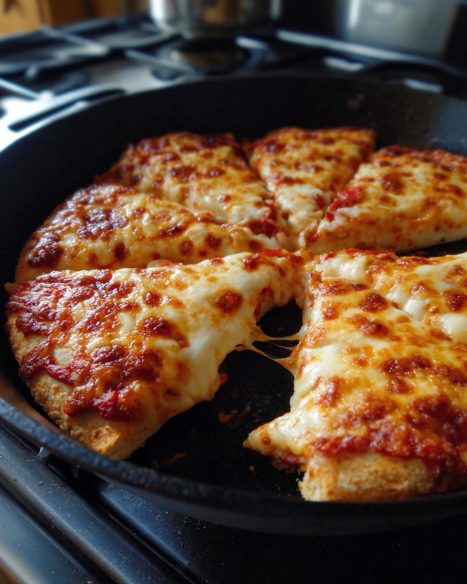 Stovetop Skillet Pizza Recipe 6 Stovetop Skillet Pizza Recipe - Recipe Image