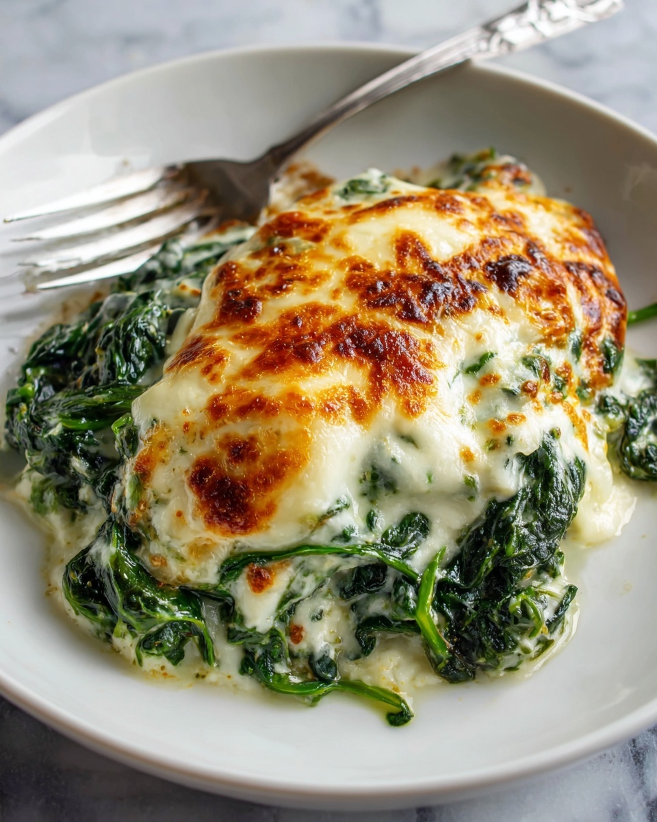 Spinach Gratin Recipe - Recipe Image
