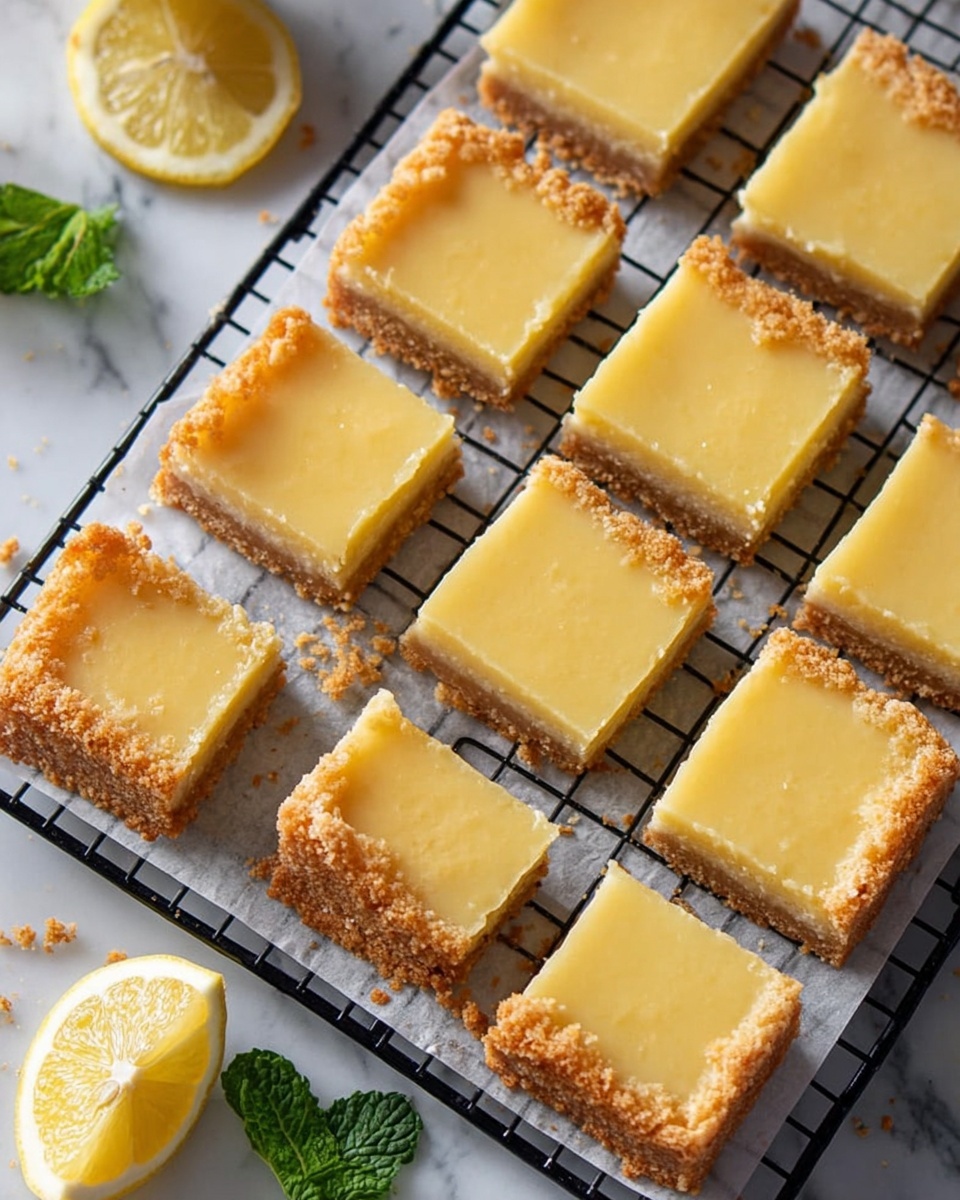Creamy Lemon Squares Recipe - Recipe Image