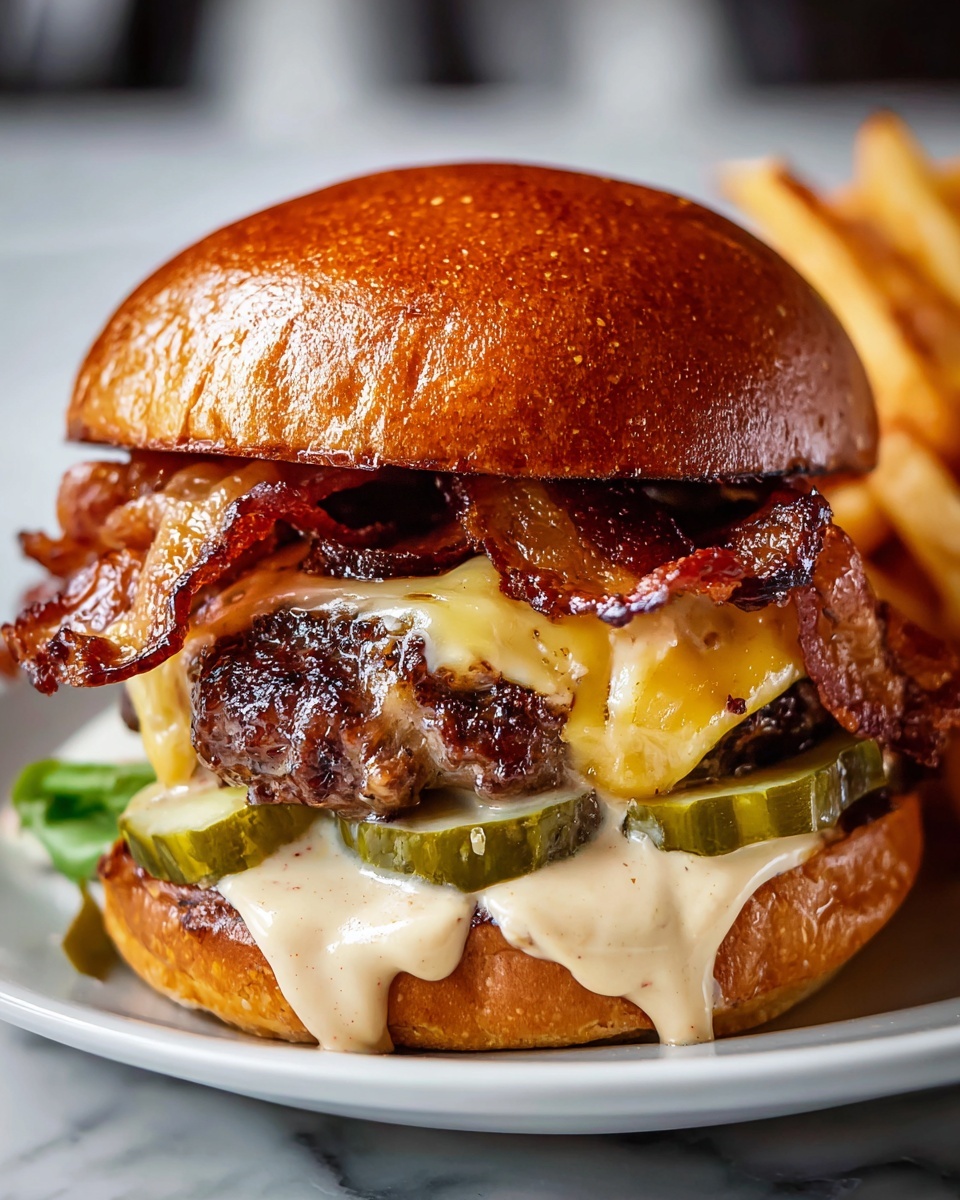 Irish Pub Burgers Recipe - Recipe Image