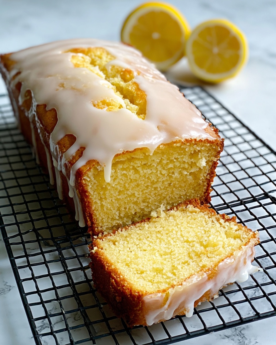 Healthy Greek Yogurt Lemon Loaf Cake Recipe - Recipe Image