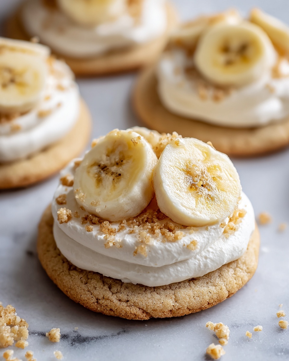 Crumbl Banana Cream Pie Cookies Recipe