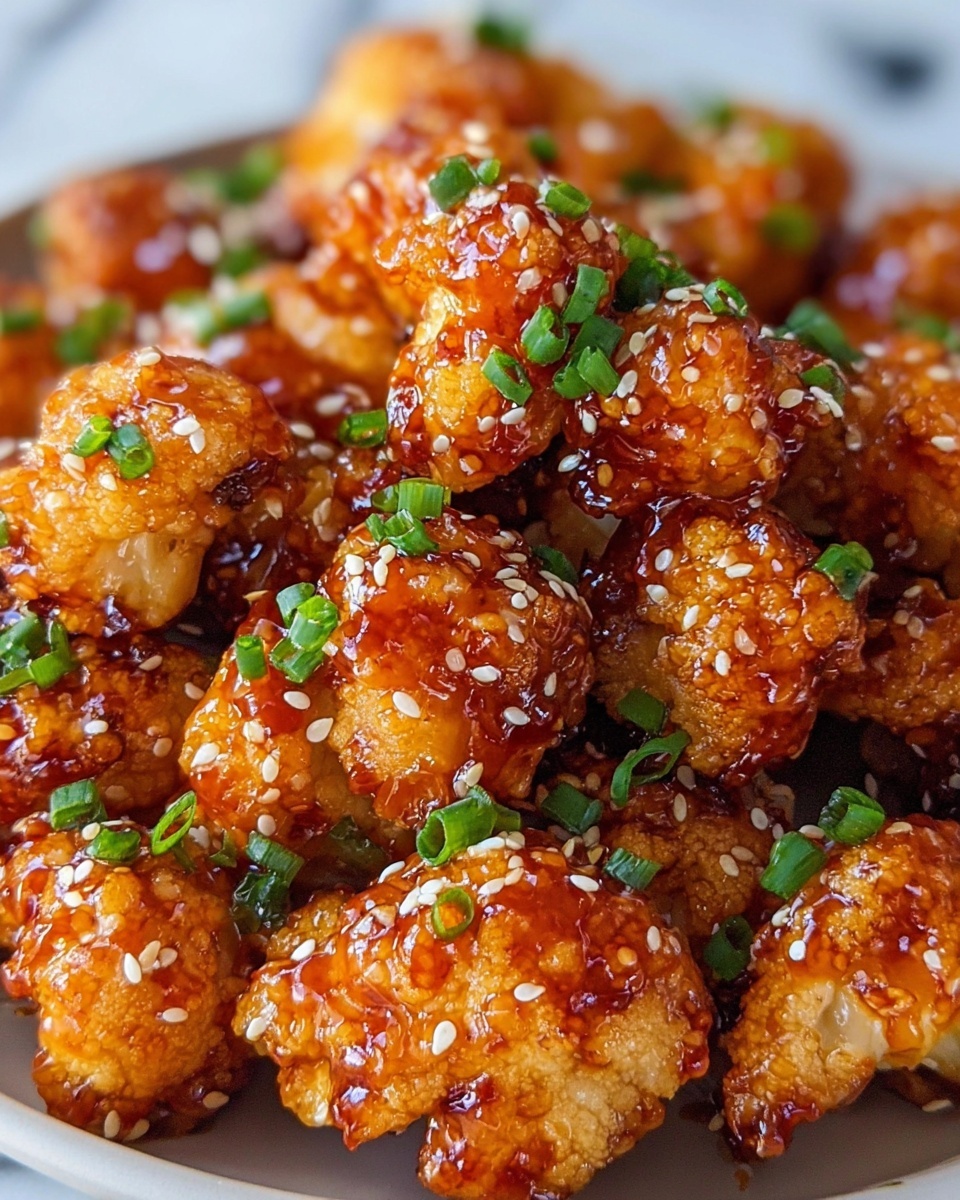 Spicy Honey Garlic Cauliflower Recipe - Recipe Image