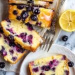 Easy Lemon Blueberry Bread Recipe