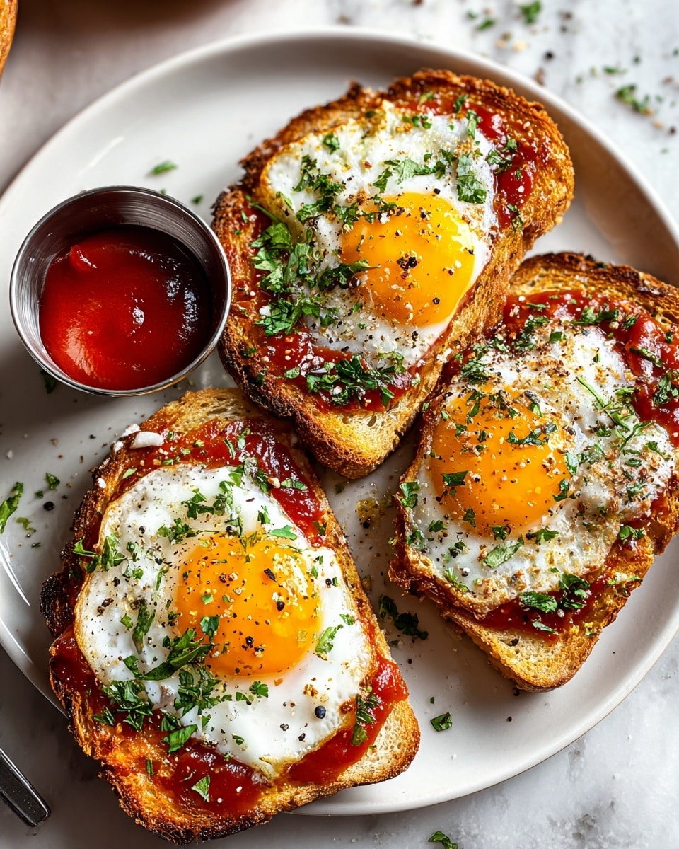Shakshouka Toast Recipe - Recipe Image