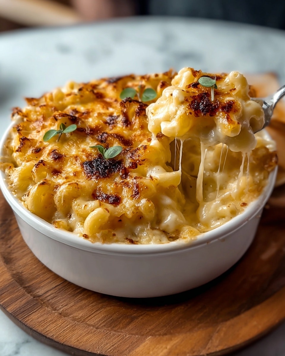 French Onion Soup Mac & Cheese Recipe - Recipe Image