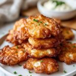 Air Fryer Apple Fritters Recipe