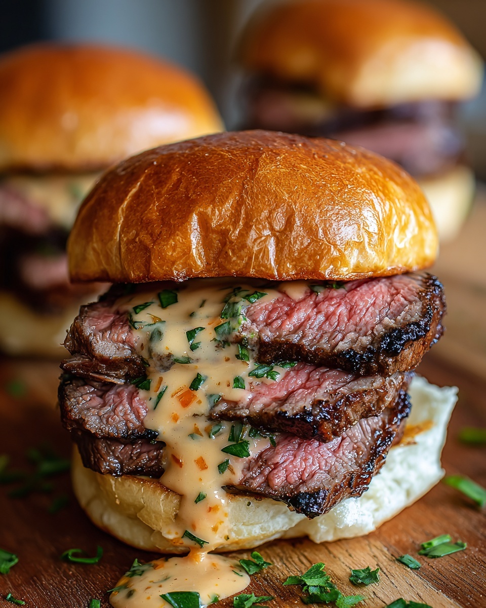 Cowboy Butter Steak Sliders Recipe