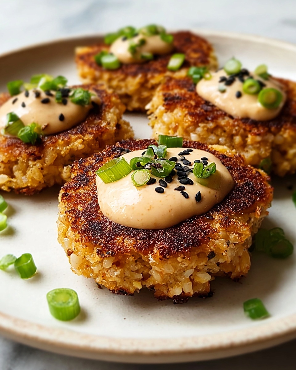 Asian-Style Tuna Cakes with Spicy Mayo Recipe - Recipe Image