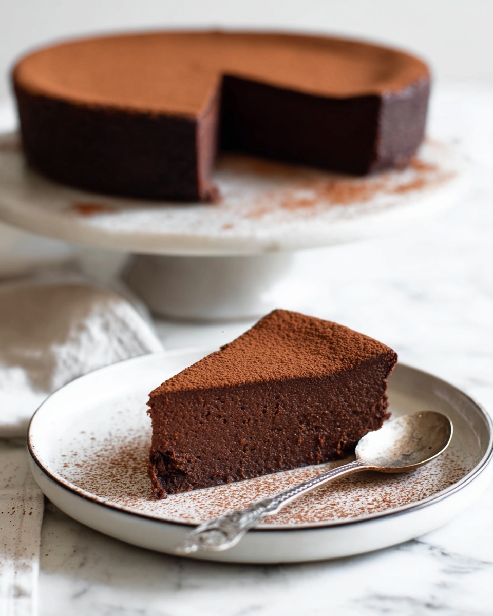 Chocolate Pumpkin Torte (Flourless) Recipe