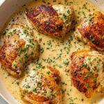 Creamy Boursin Chicken Recipe