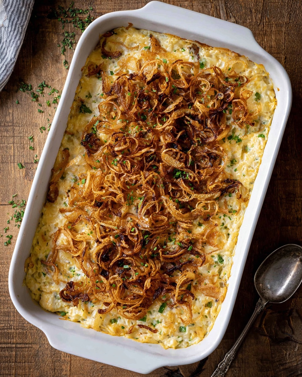 French Onion Funeral Potatoes Recipe
