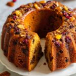 Healthy Christmas Fruit Bundt Cake Recipe