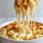 Creamy Baked Mac and Cheese with Panko Breadcrumb Topping Recipe