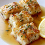 Garlic Butter Baked Cod Recipe