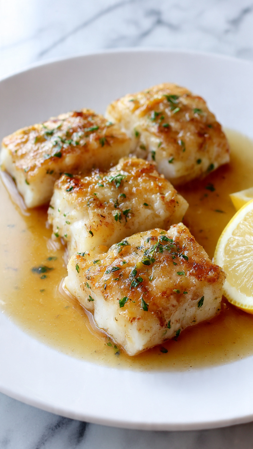 Garlic Butter Baked Cod Recipe - Recipe Image