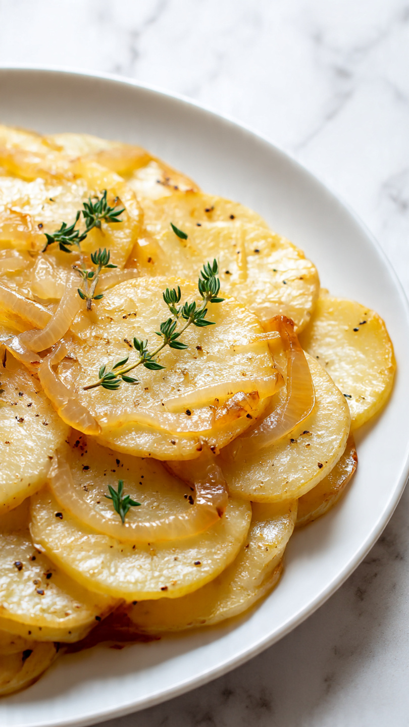 Savory French Onion Potato Bake Recipe - Recipe Image